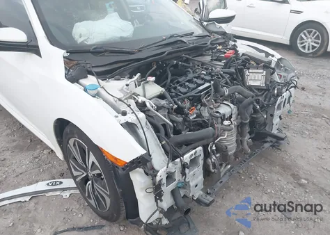 2018 Honda Civic Ex-L z USA, uszkodzony, nr VIN JHMFC1F77JX040319